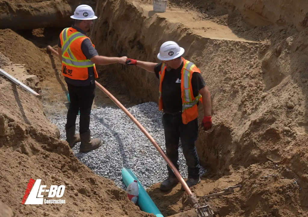 membre de l'équipe d'excavation LE-BO, excavation à gatineau